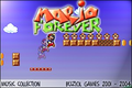 A cover for the Music Collection of Mario Forever, which featured seven musics in it (Notice the layout of the level being World 5-2, but with the cloudy platform getting replaced by a regular platform, and the different logo).